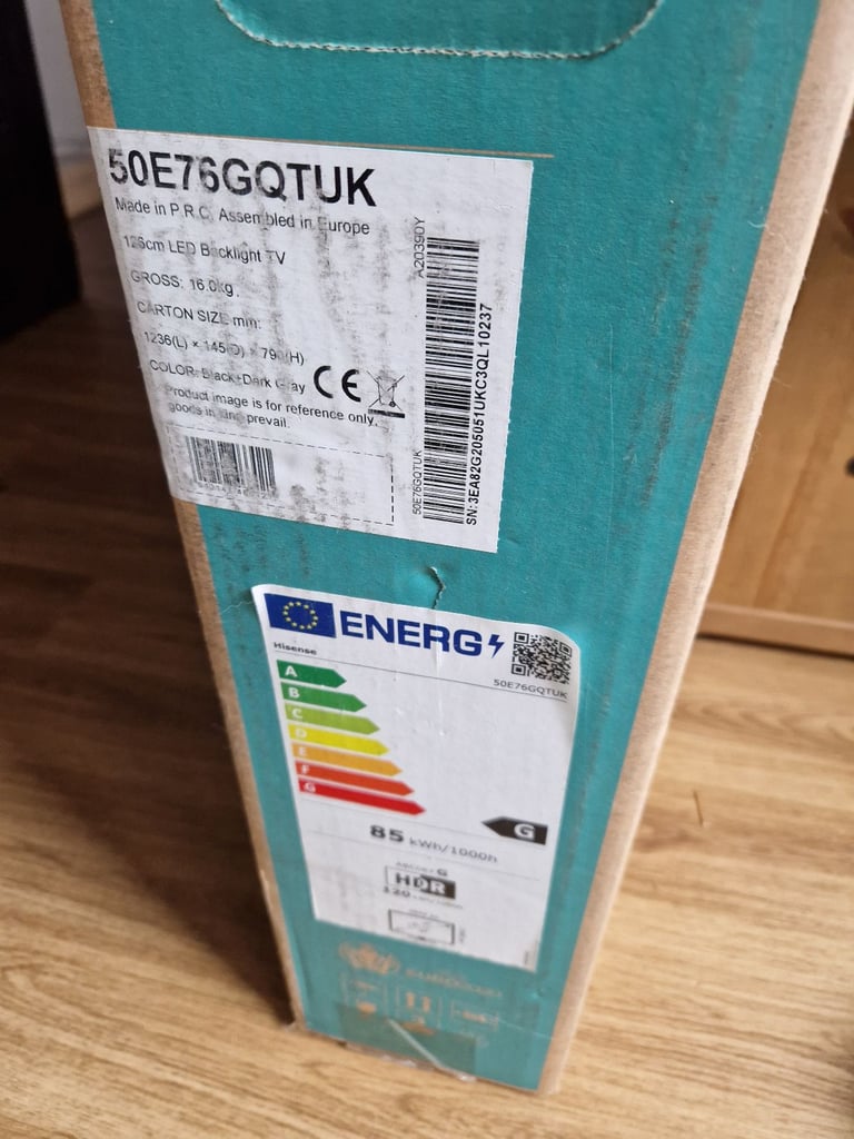 Hisense 50inch uhd tv with sound bar