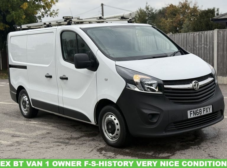 2018 Vauxhall Vivaro 1.6 CDTi 2900 Panel Van 5dr Diesel Manual L1 H1 Euro 6 (s/s) (95 ps) PANEL V...