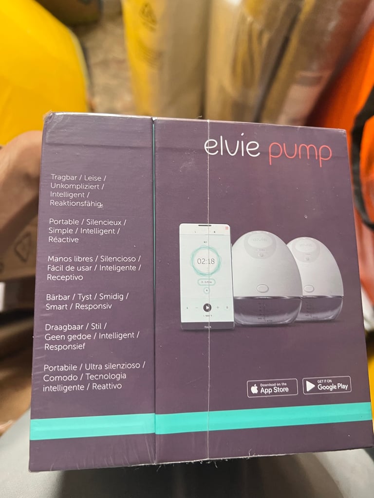 👶 Elvie Pump Double – Silent Wearable Breast Pump | Brand New & Sealed