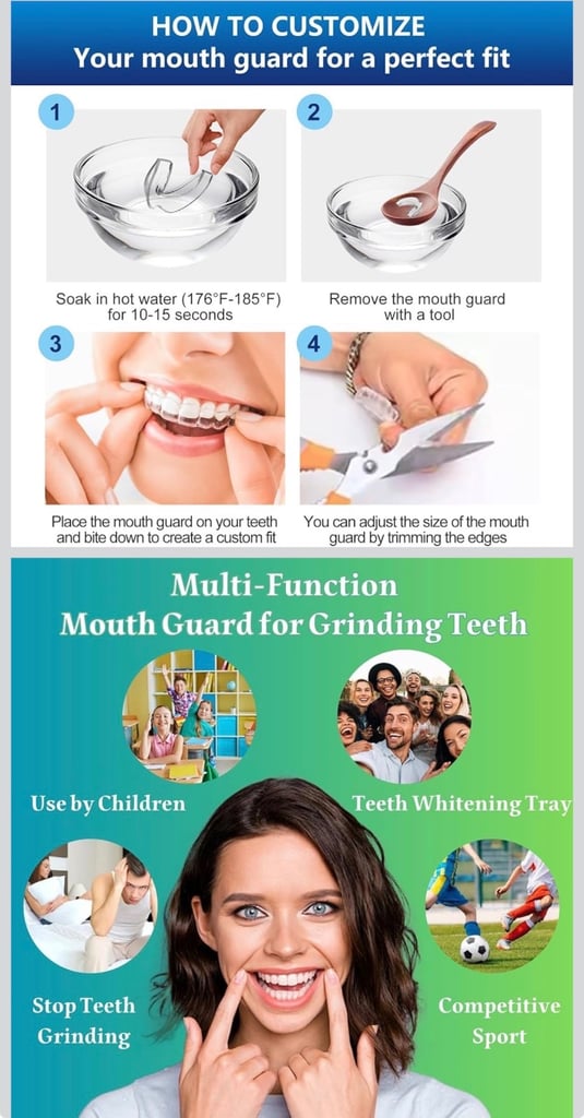 4pack mouth guard (brand new)