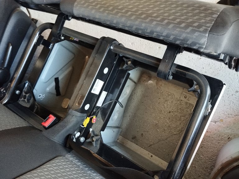 image for R&J camper solution swivel seat base double vw crafter sprinter van 2006 2017 