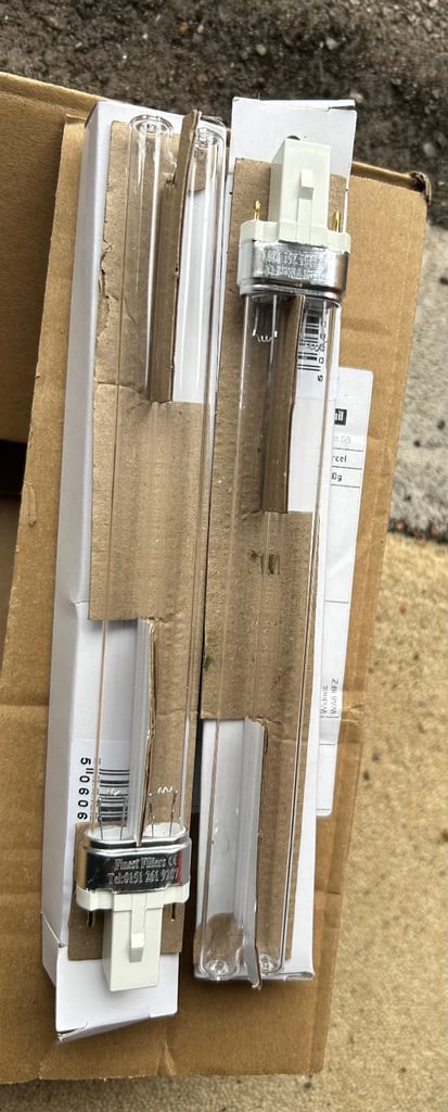 image for Two 11w UV Bulbs - brand new