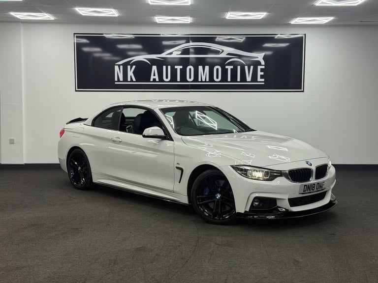 image for 2018 BMW 4 Series 3.0 430d M Sport Convertible 2dr Diesel Auto Euro 6 (s/s) (258 ps) Convertible ...