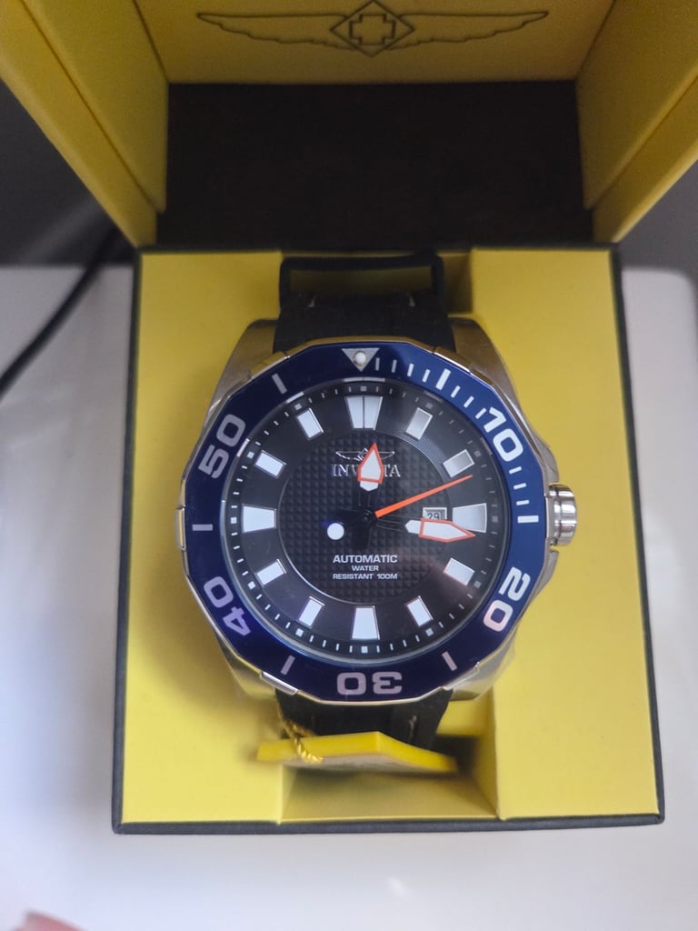 Automatic Watch Invicta 52mm Watch.  Unworn. 