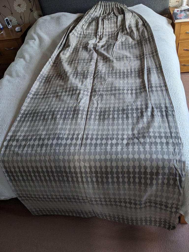 Pair of Lined John Lewis Curtains