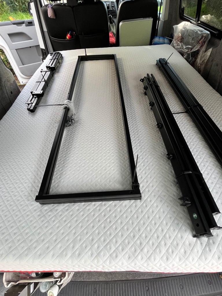 Metal frame double bed 