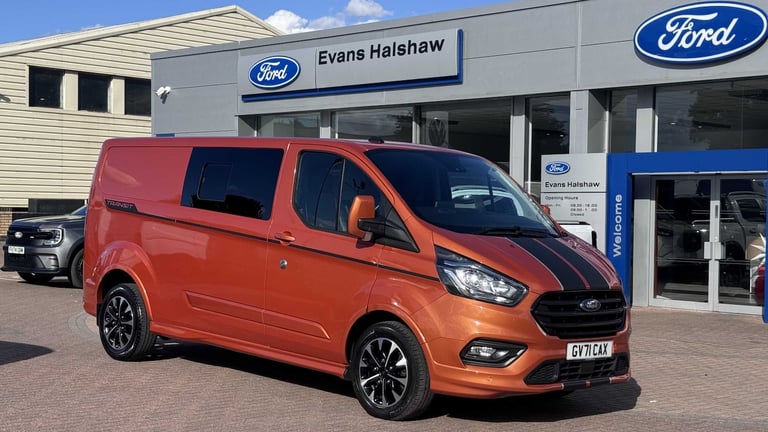 image for 2021 Ford Transit Custom 2.0 EcoBlue 185ps Low Roof Sport Van Auto Van Diesel Automatic