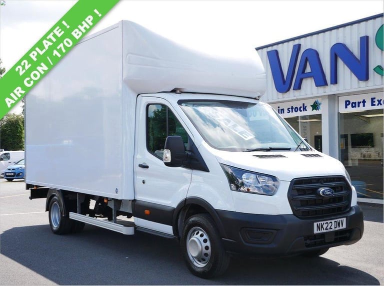 image for 2022 FORD TRANSIT 500 RWD 2.0 ECOBLUE 170 BHP L4 DRW LUTON ( AIR CON )