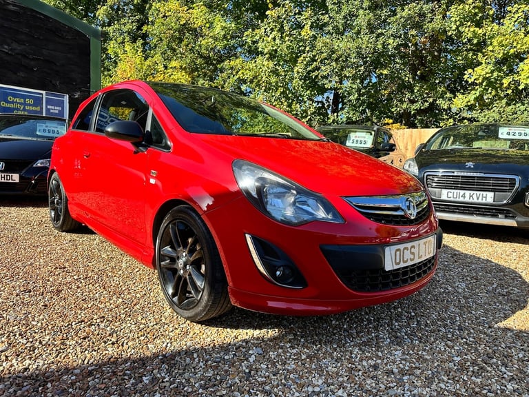 2015 Vauxhall Corsa 1.2 16V Limited Edition Euro 5 3dr HATCHBACK Petrol Manual