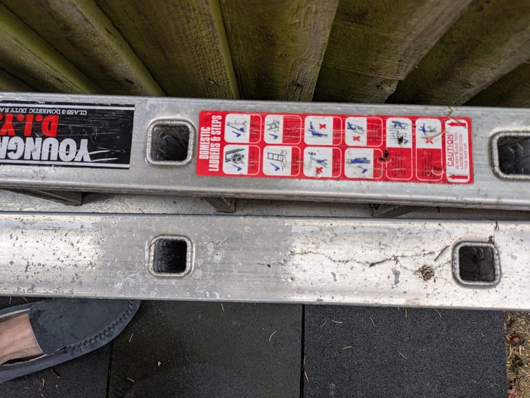Double extension ladder 