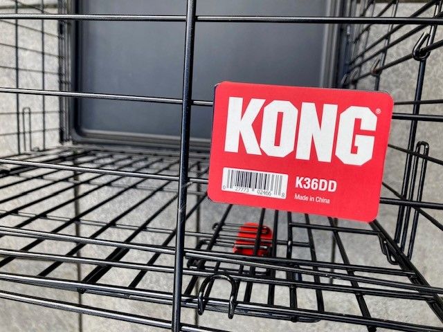 IMMACULATE KONG DOUBLE DOOR DOG CAGE - SIZE MEDIUM 
