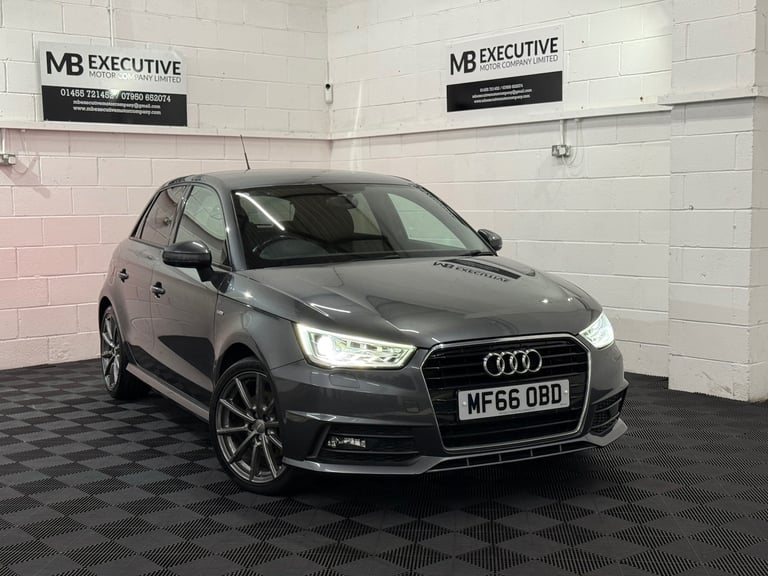 image for 2016 66 AUDI A1 S LINE 1.6 TDI 5 DOOR SPORTBACK GREY 116BHP EURO 6
