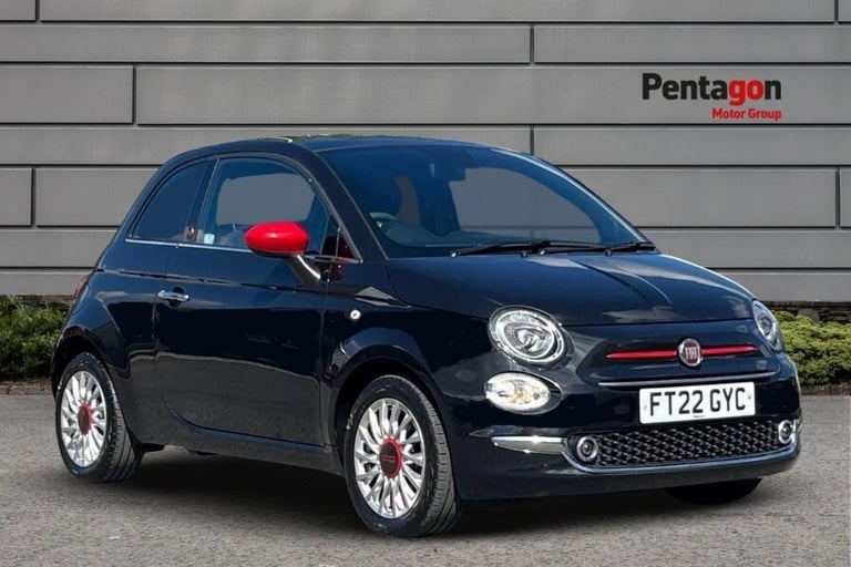  Fiat 500 1.0 Mhev Red Hatchback 3dr Petrol Manual Euro 6 s/s 70 Bhp Petrol