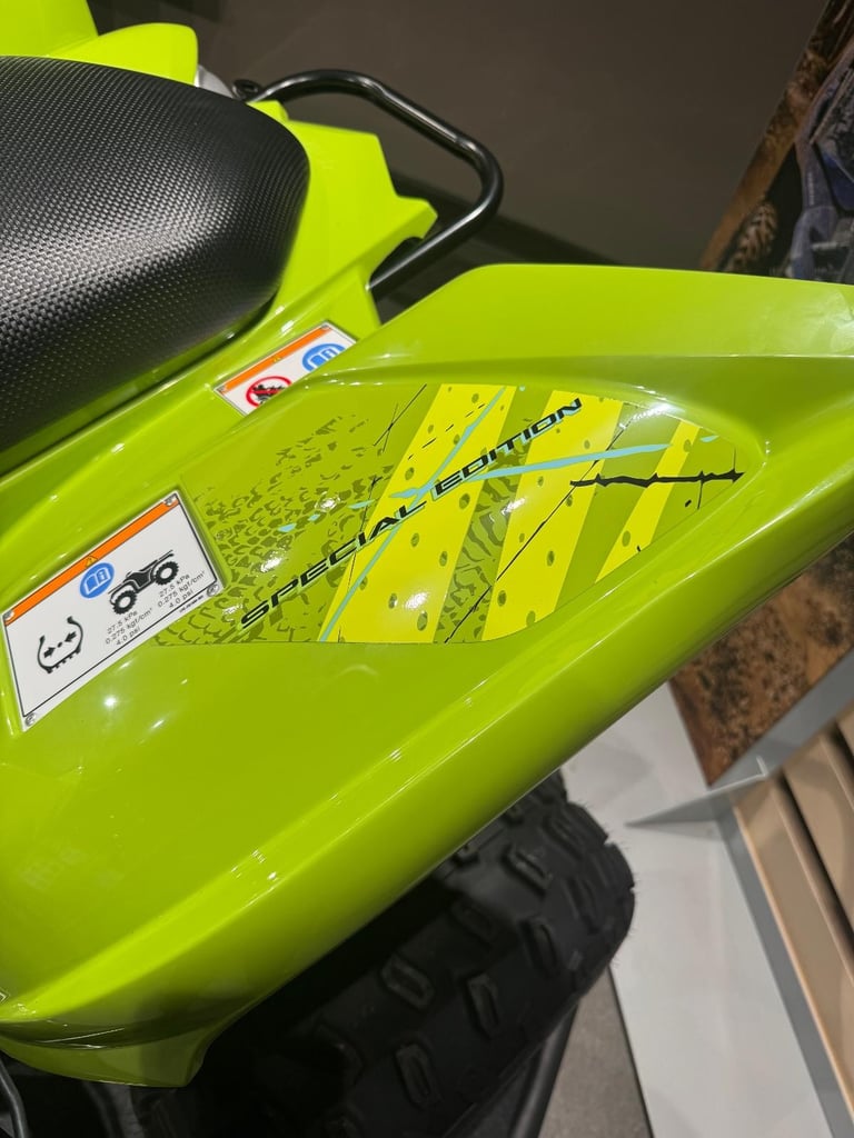 New Yamaha YFM700 Raptor 2025 SE Road Legal Quad Acid Green In Stock !!!!