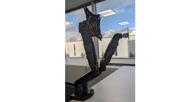 image for Invision MX300 Dual Monitor Arm Mount – Fits 17–27” Screens (Collection Only, Crawley)