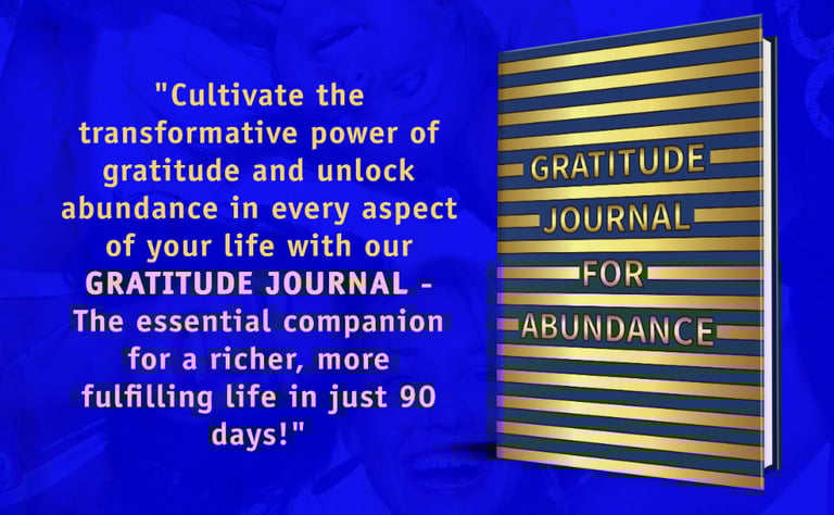 Gratitude Journal For Abundance 90 days (Hardcover) 