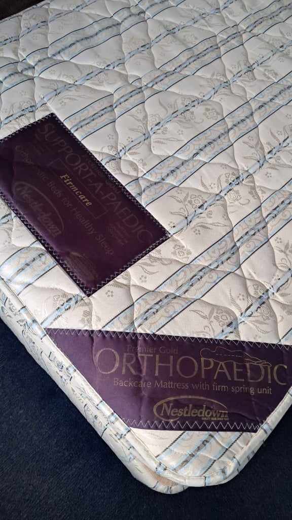 Single bed and Orthopaedic Firmcare Matress