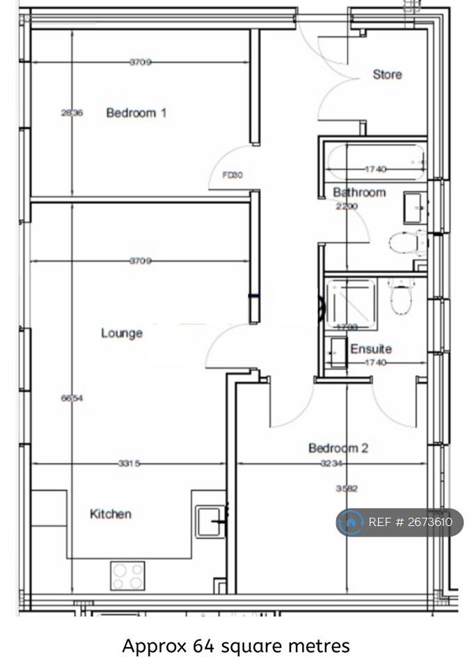2 bedroom flat in Long Close Lane, Leeds, LS9 (2 bed) (#2673610)