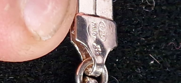 Silver necklace made in Italy 