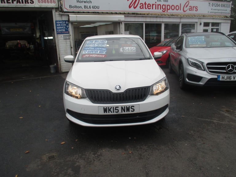 2015 Skoda Fabia 1.0 S Euro 6 (s/s) 5dr HATCHBACK Petrol Manual