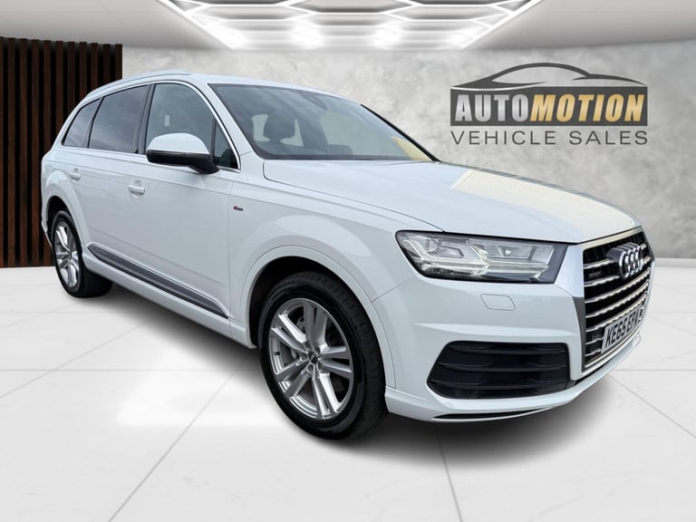image for AUDI Q7 3.0 TDI V6 S line White Auto Diesel 2016