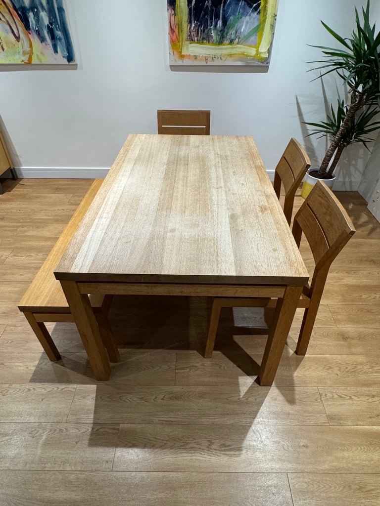 image for Dining table and chairs from Habitat