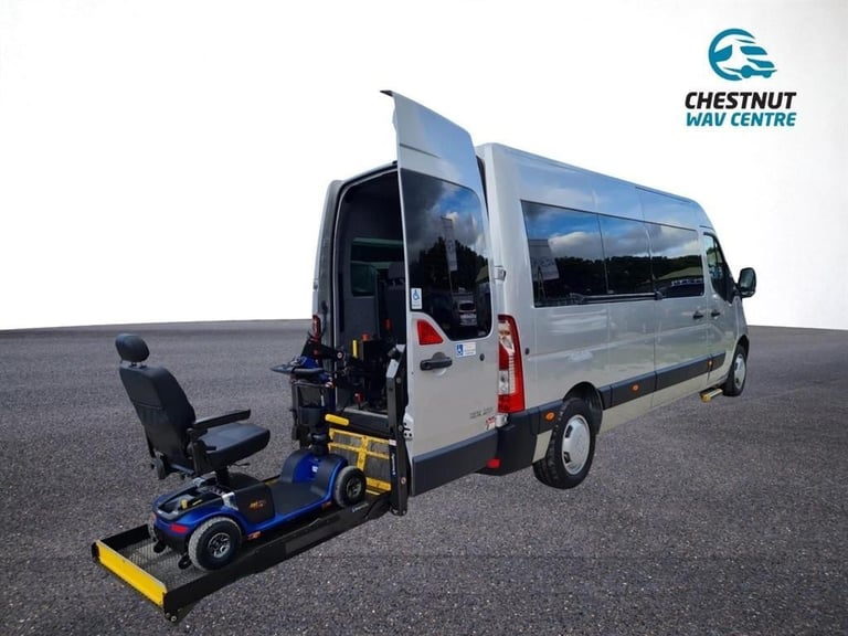 Automatic Renault Master WAV Wheelchair Access Vehicle L3H2 LWB ULEZ 2018 No VAT