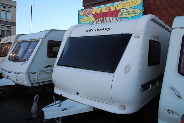 Hobby Hobby VIP 645 2010 6 Berth Fixed Bed Caravan £11,300