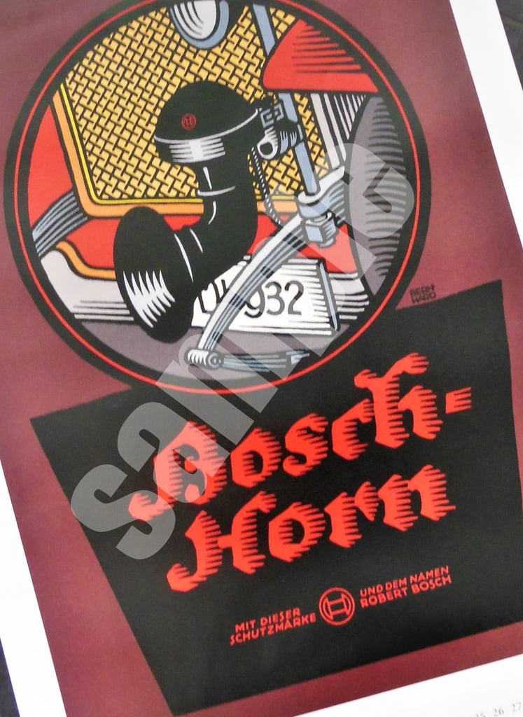 BOSCH AUTO PARTS PICTURES. FEAT. 1930's GP RACING DRIVER'S