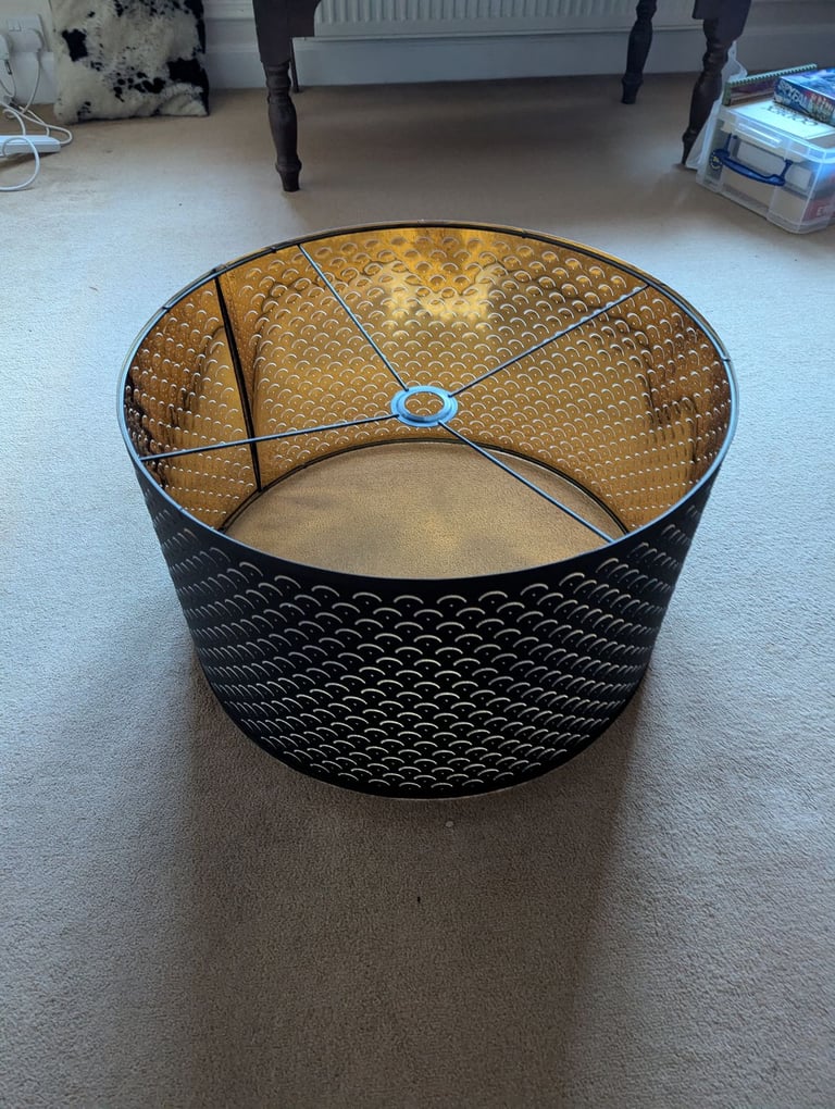 image for Black IKEA NYMO Light shade, large lamp shade 