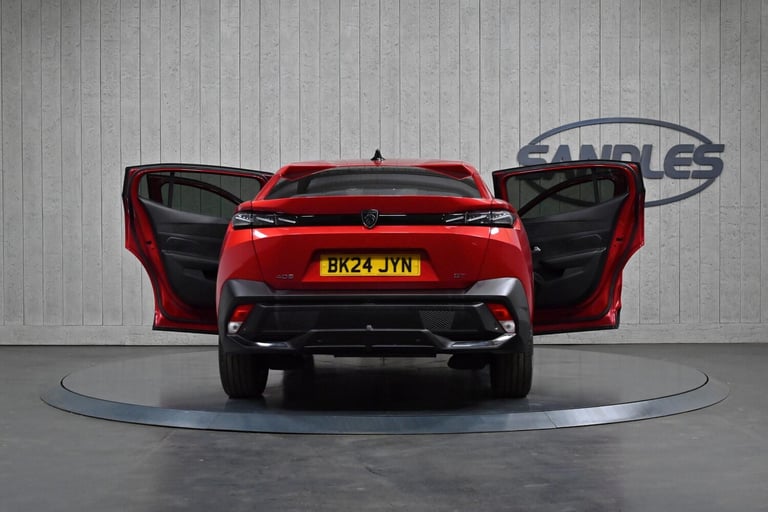 2024 Peugeot 408 1.2 PureTech GT Fastback EAT Euro 6 (s/s) 5dr HATCHBACK Petrol Automatic