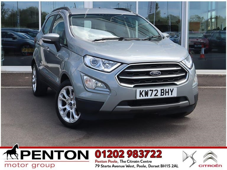 2023 Ford Ecosport 1.0T EcoBoost Titanium Euro 6 (s/s) 5dr HATCHBACK Petrol Manual