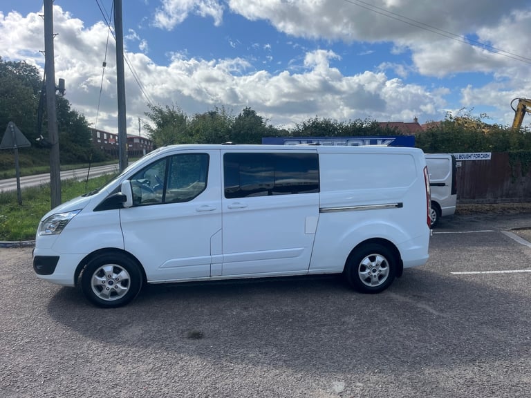 2016 Ford Transit Custom 2.0 TDCi 130ps Low Roof D/Cab Limited. NO VATVan PANEL VAN Diesel Manual