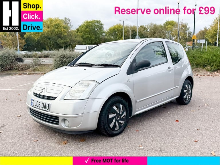 2006 Citroen C2 1.1i SX Hatchback 3dr Petrol Manual (138 g/km, 59 bhp) HATCHBACK Petrol Manual