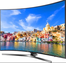 43" Samsung 4k curved TV for sale