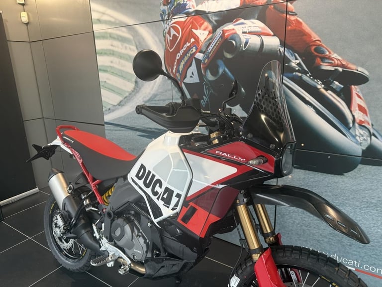 Brand New Ducati DesertX Rally – Huge Savings