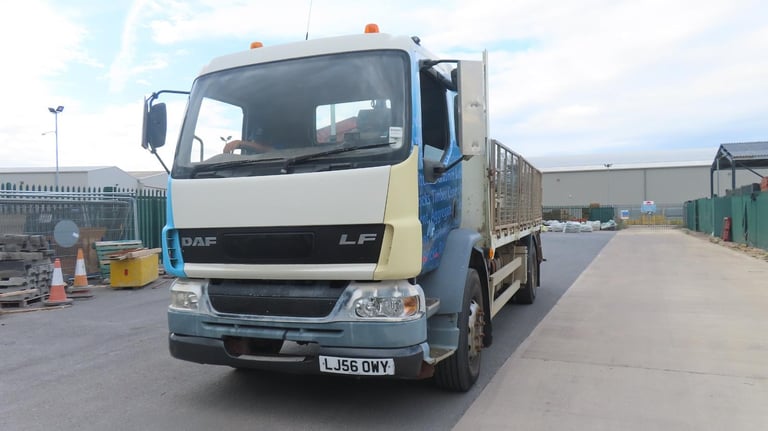 DAF TRUCKS FA LF55.220 MANUAL GEARBOX PALFINGER PK 10000 CRANE 