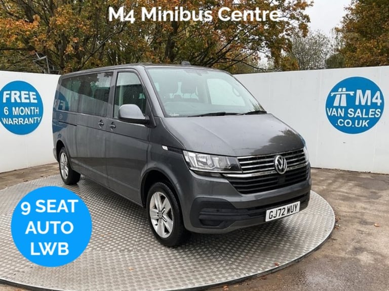 2022 Volkswagen Transporter Shuttle TDI SE 9 Seater Euro 6 Minibus Diesel Automatic