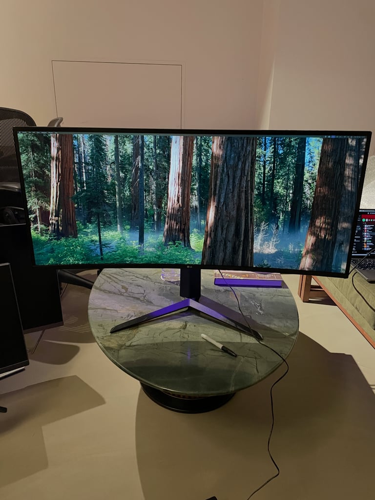 image for LG 37’5” 21:9 UltraGear™ UW-QHD 160Hz Nano IPS 1ms (GtG) Curved Gaming Monitor