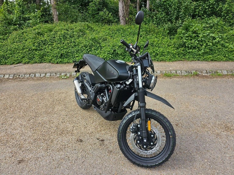 LEXMOTO RSS 125 SCRAMBLER 2025 Petrol Manual in Grey