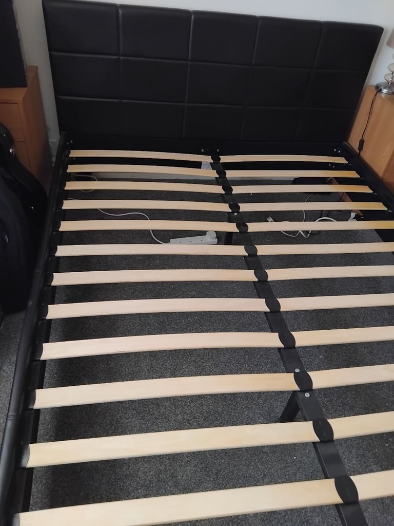 image for Queen size double  bed frame