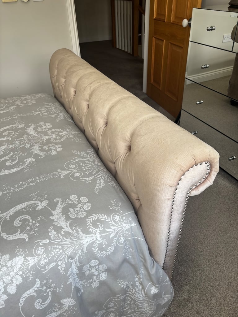 Next Double Sleigh Bed 