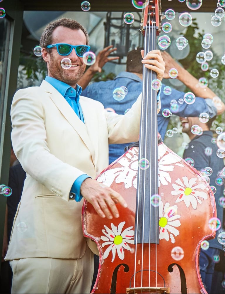 Pro double bassist looking for a jazz band for relaxed fun