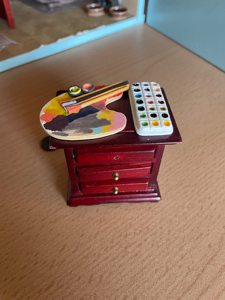 Dolls house wooden furniture