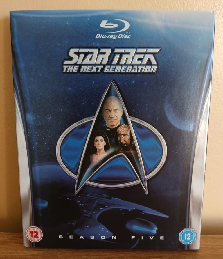 Star Trek: The Next Generation Season 5 Blu-ray (Patrick Stewart, Brent Spiner)