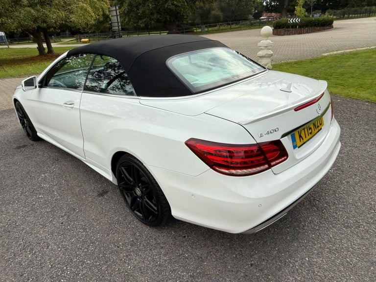 2015 Mercedes-Benz E Class E400 AMG Line 2dr 7G-Tronic CONVERTIBLE PETROL Automatic