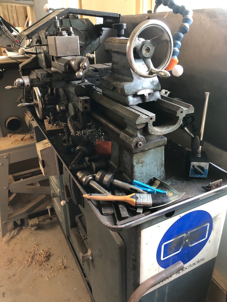 Boxford machine lathe