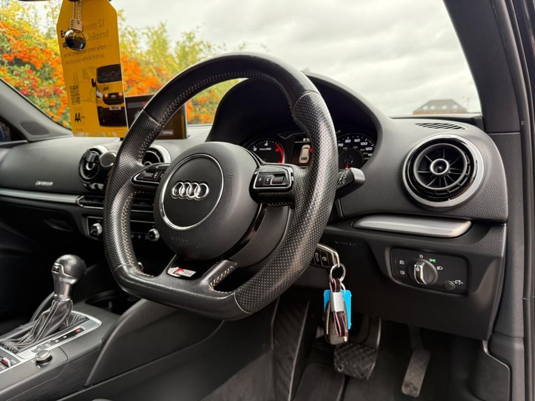 2016 Audi A3 2.0 TDI S line S Tronic quattro Euro 6 (s/s) 3dr (Nav) HATCHBACK Diesel Automatic