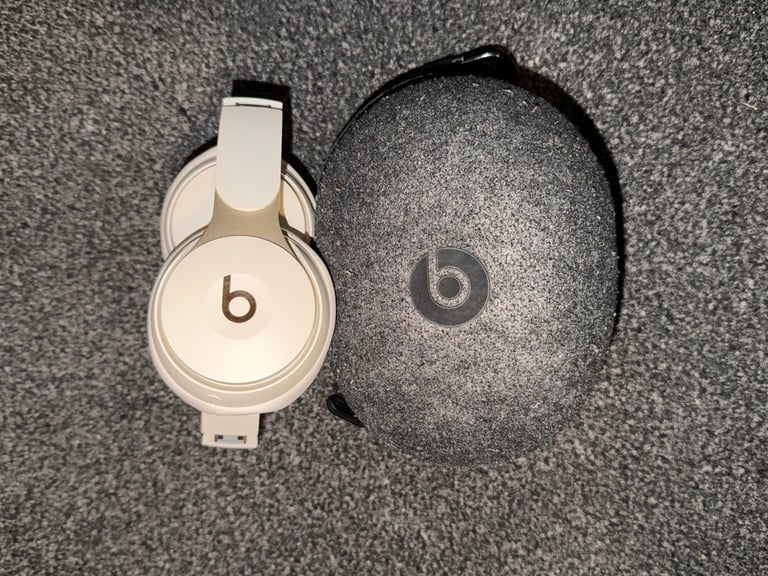 Beats by Dr. Dre Solo Pro Wireless Noise Cancelling On-Ear Headphones Ivory