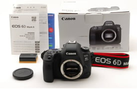 【MINT+++ BOXED】Canon EOS 6D Mark II 26.2 MP Digital SLR Camera Body